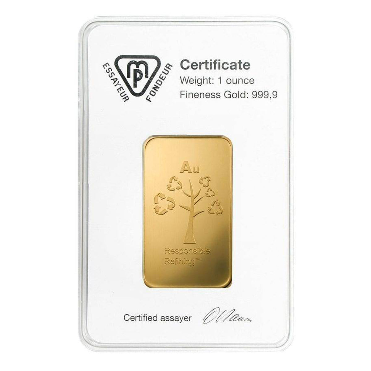 (LPO) Metalor Switzerland 1oz .9999 Gold Bar (No Tax) Flaws - NO Credit Card, Paypal