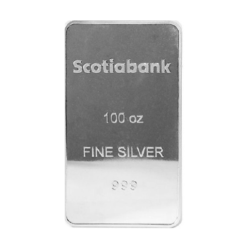 (LPO) 100oz Scotiabank .999 Fine Silver Bar (No Tax) Issues - No Credit cards/Paypal
