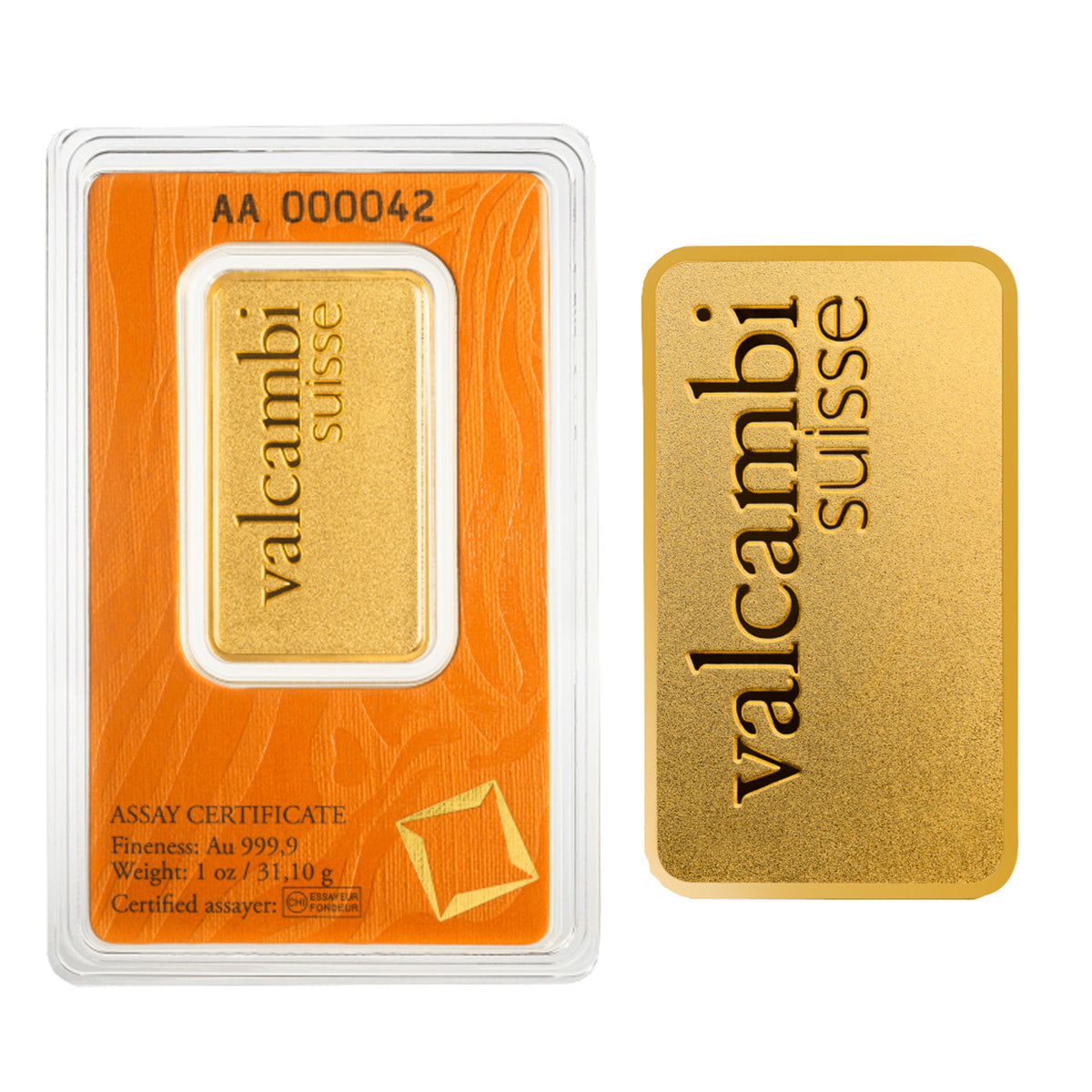 (LPO) Valcambi Suisse MATTE Finish 1oz Gold Bar (No Tax) - NO CREDIT CARD, NO PAYPAL