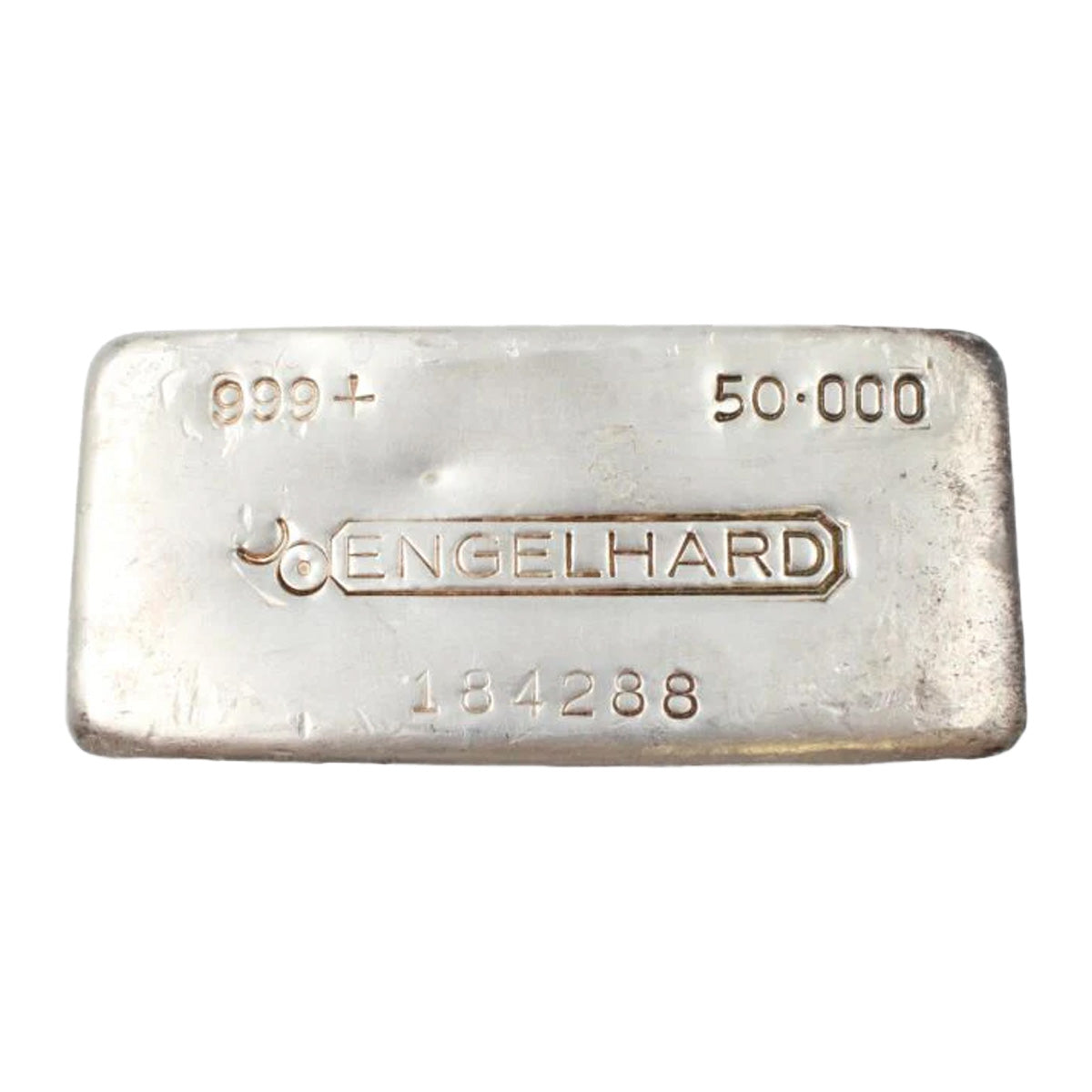 (LPO) Engelhard 50oz Canadian 6th Series 999+ Silver Bar (Tax Exempt) - NO Credit Card/Paypal