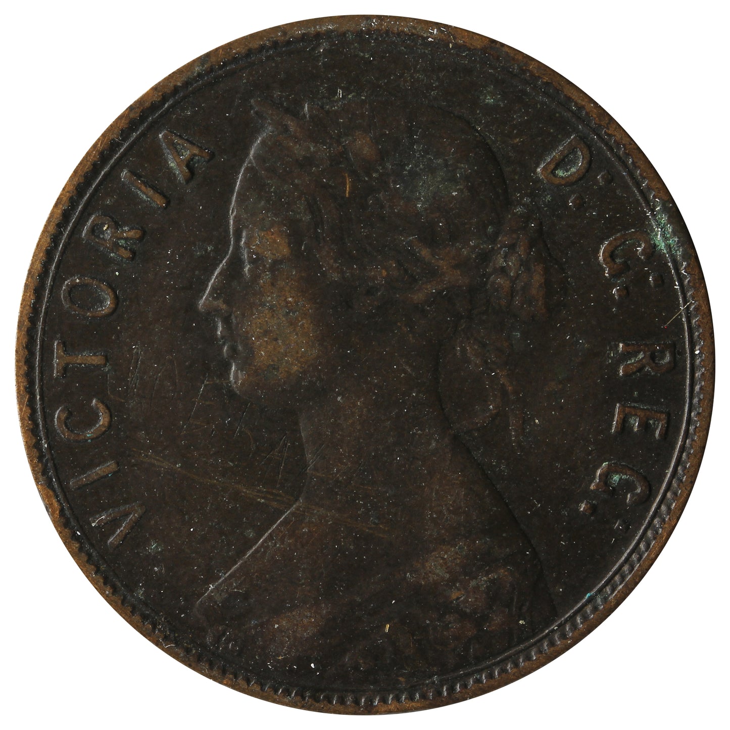 1888 Newfoundland 1-cent F-VF (F15) $