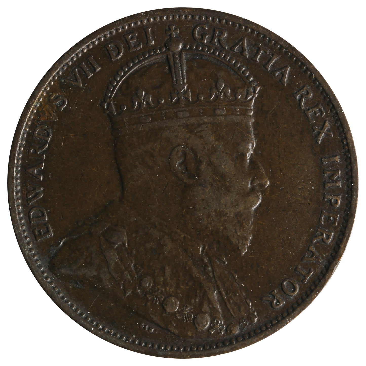 1904H Newfoundland 1-cent Extra Fine (EF40) $