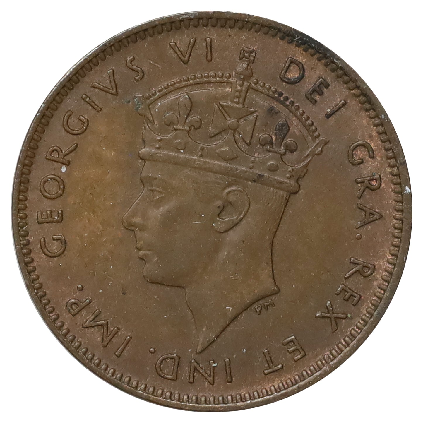1938 Newfoundland 1-cent Almost Uncirculated (AU50)