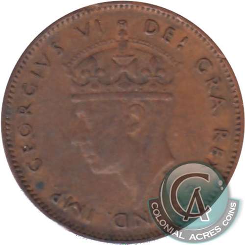 1940 Newfoundland 1-cent VF-EF (VF30)