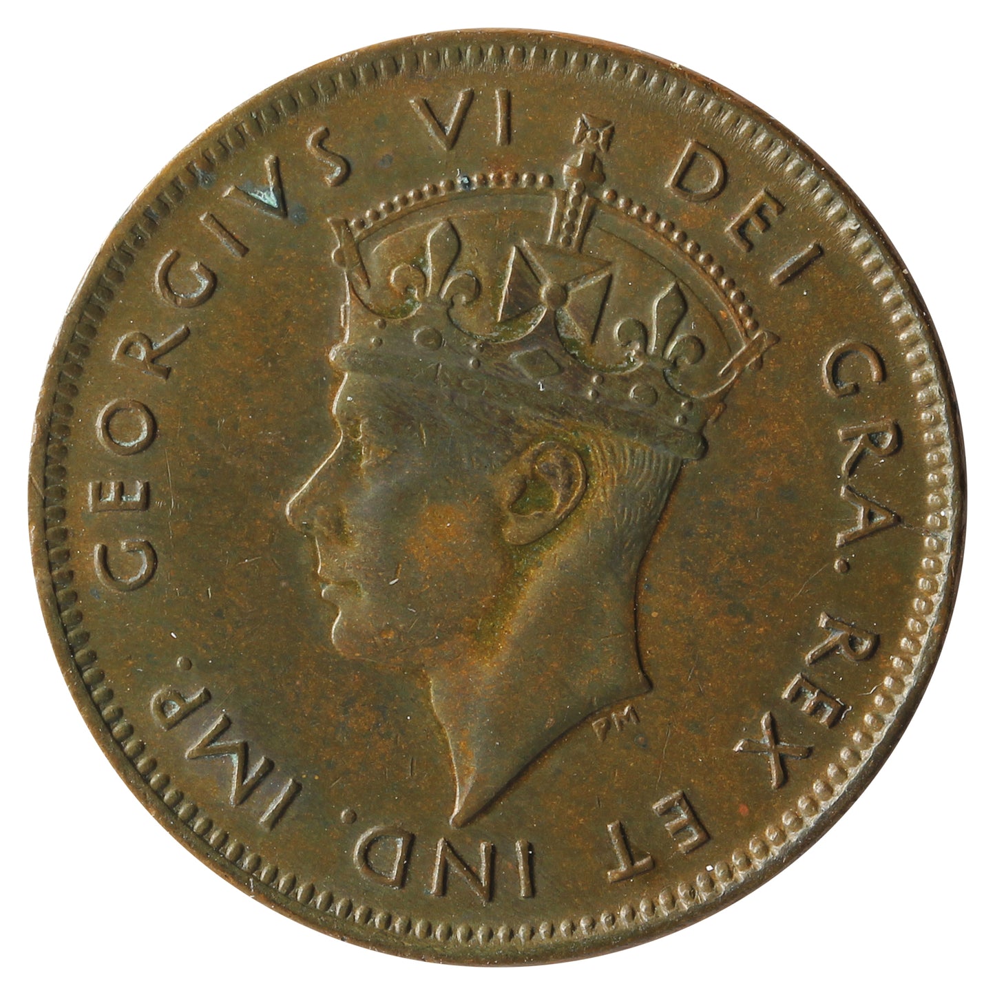 1943C Newfoundland 1-cent AU-UNC (AU55)