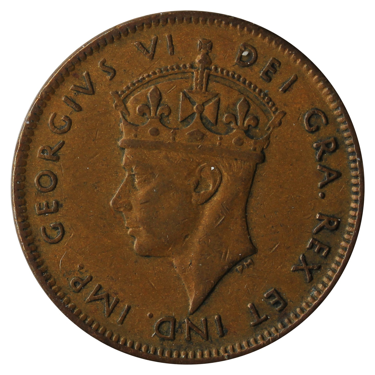 1943C Newfoundland 1-cent Extra Fine (EF40)