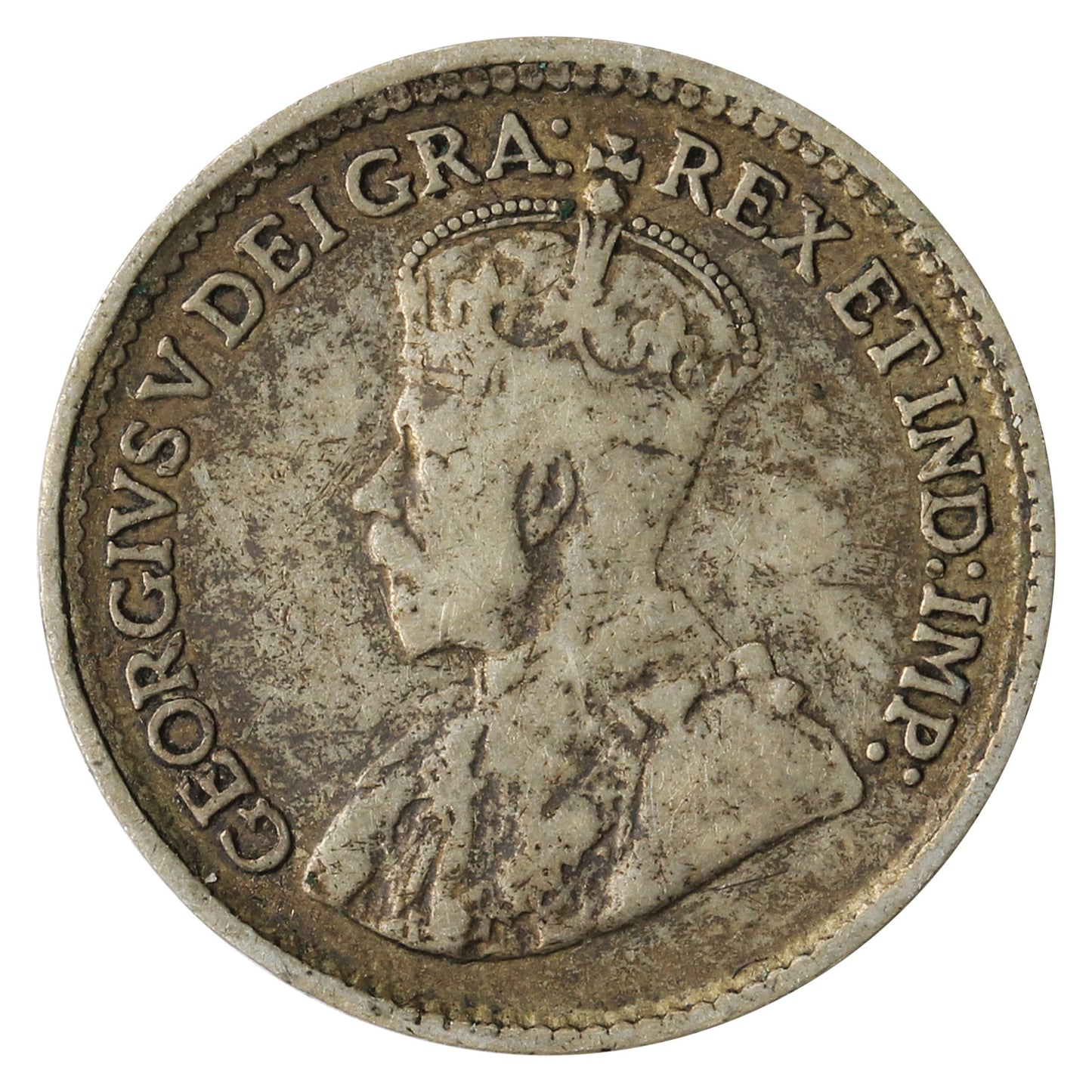 1919C Newfoundland 5-cents VG-F (VG10)