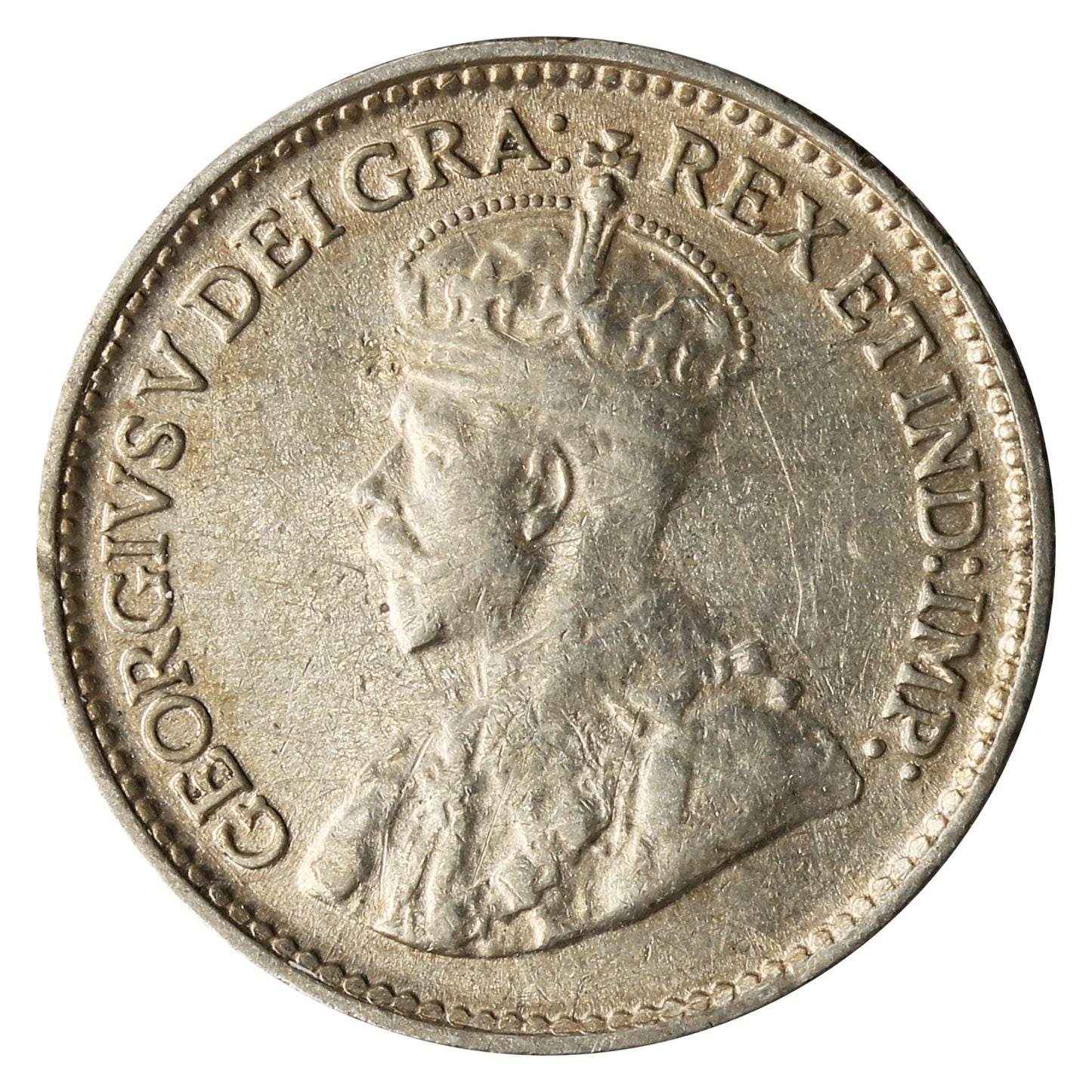 1929 Newfoundland 5-cents F-VF (F15)