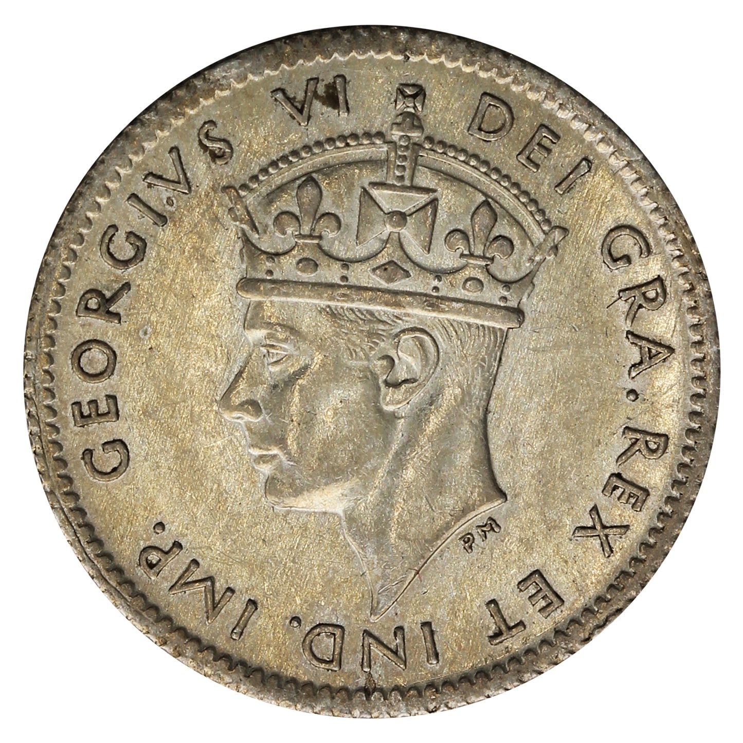 1941C Newfoundland 5-cents Almost Uncirculated (AU50)