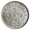 1941C Newfoundland 5-cents Brilliant Uncirculated (MS63)