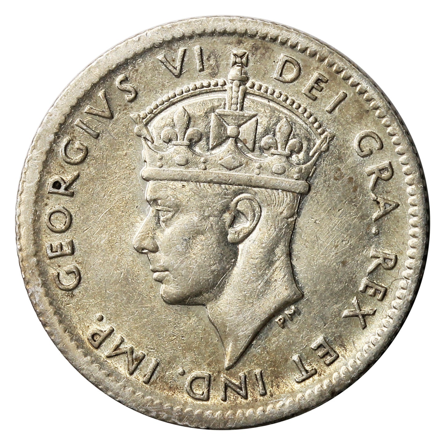 1943C Newfoundland 5-cents Extra Fine (EF40)