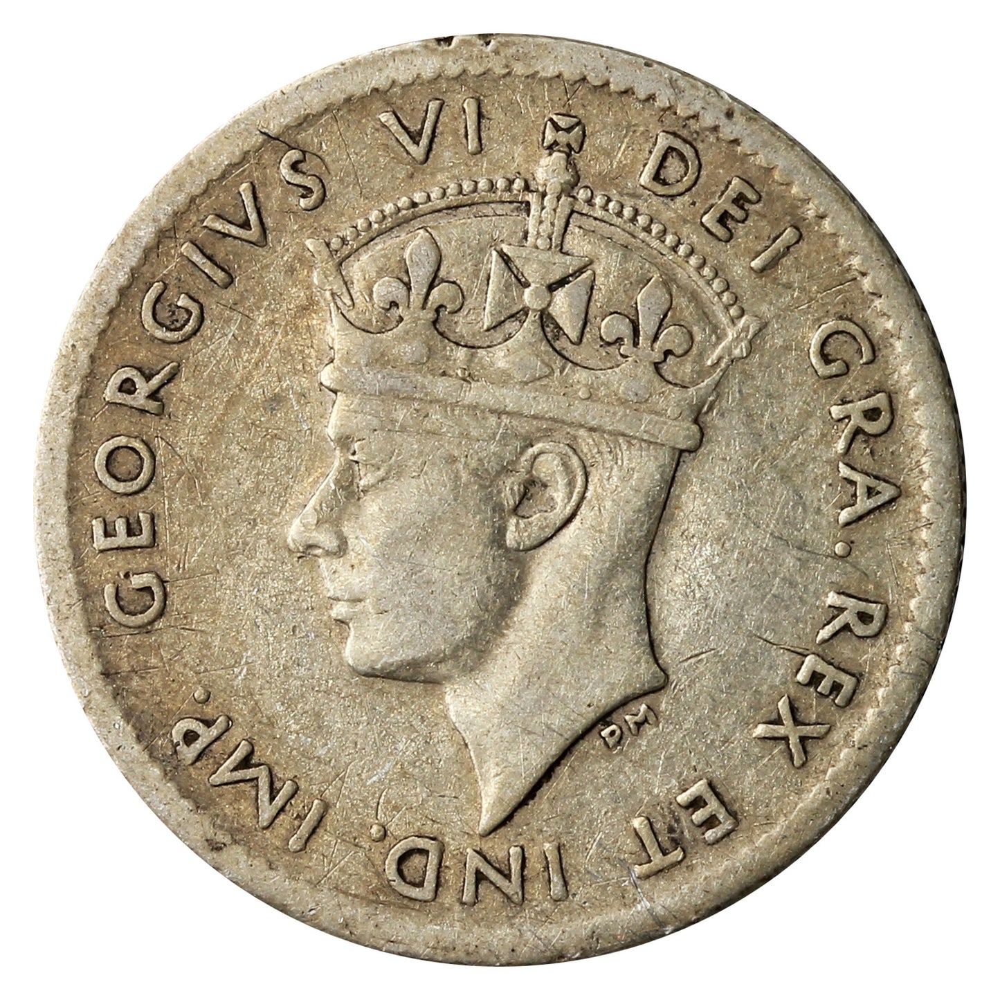 1943C Newfoundland 5-cents F-VF (F15)