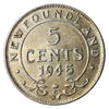 1945C Newfoundland 5-cents VF-EF (VF30)