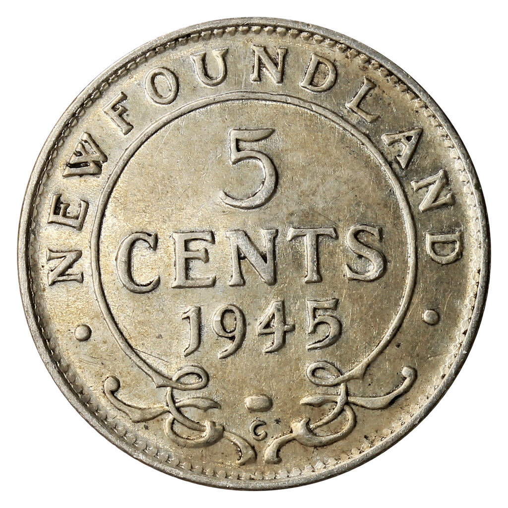 1945C Newfoundland 5-cents VF-EF (VF30)