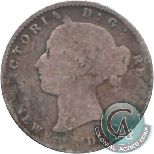 1890 Newfoundland 10-cents Good (G4)