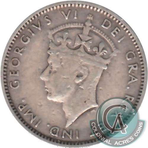 1947C Newfoundland 10-cents Fine (F12)
