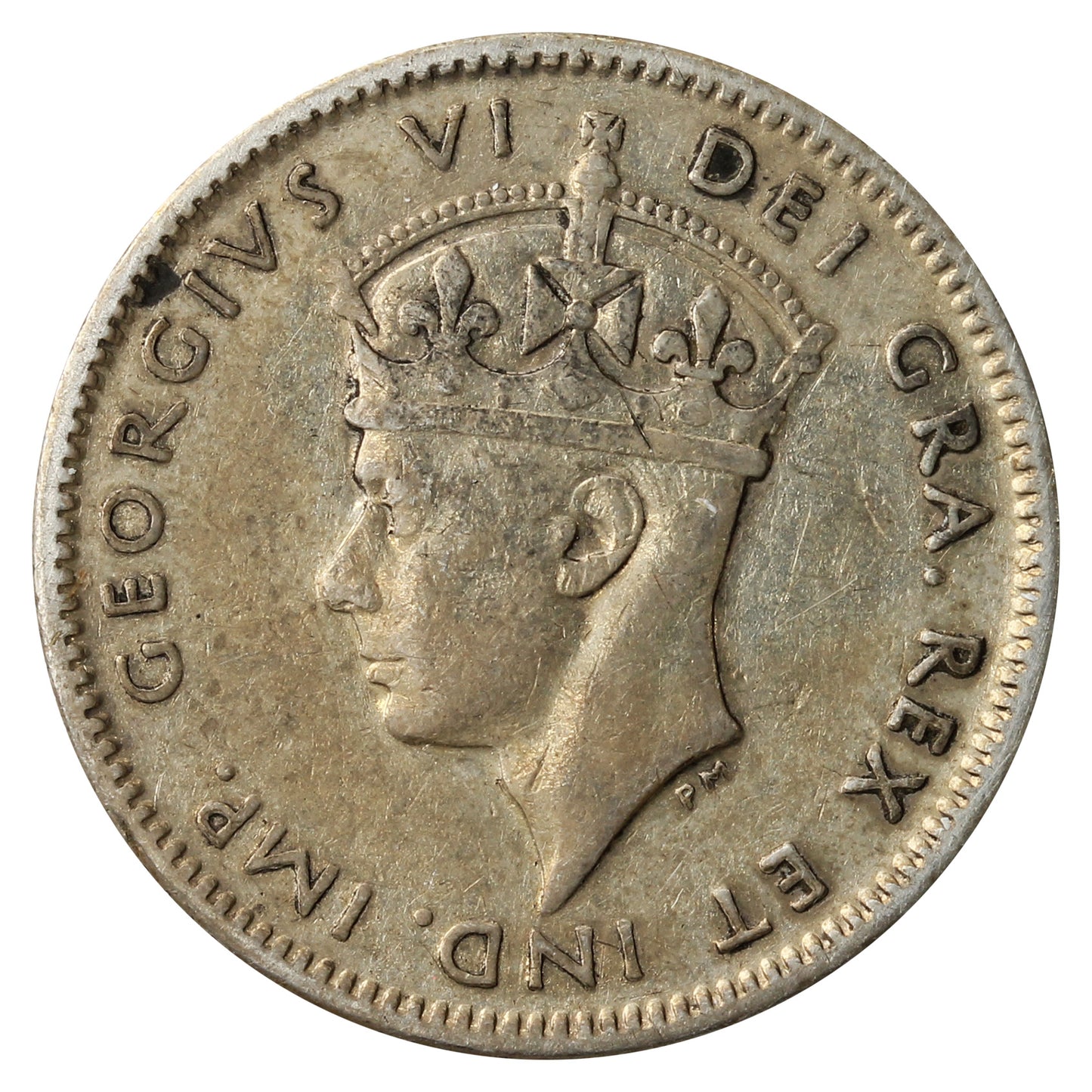 1947C Newfoundland 10-cents F-VF (F15)