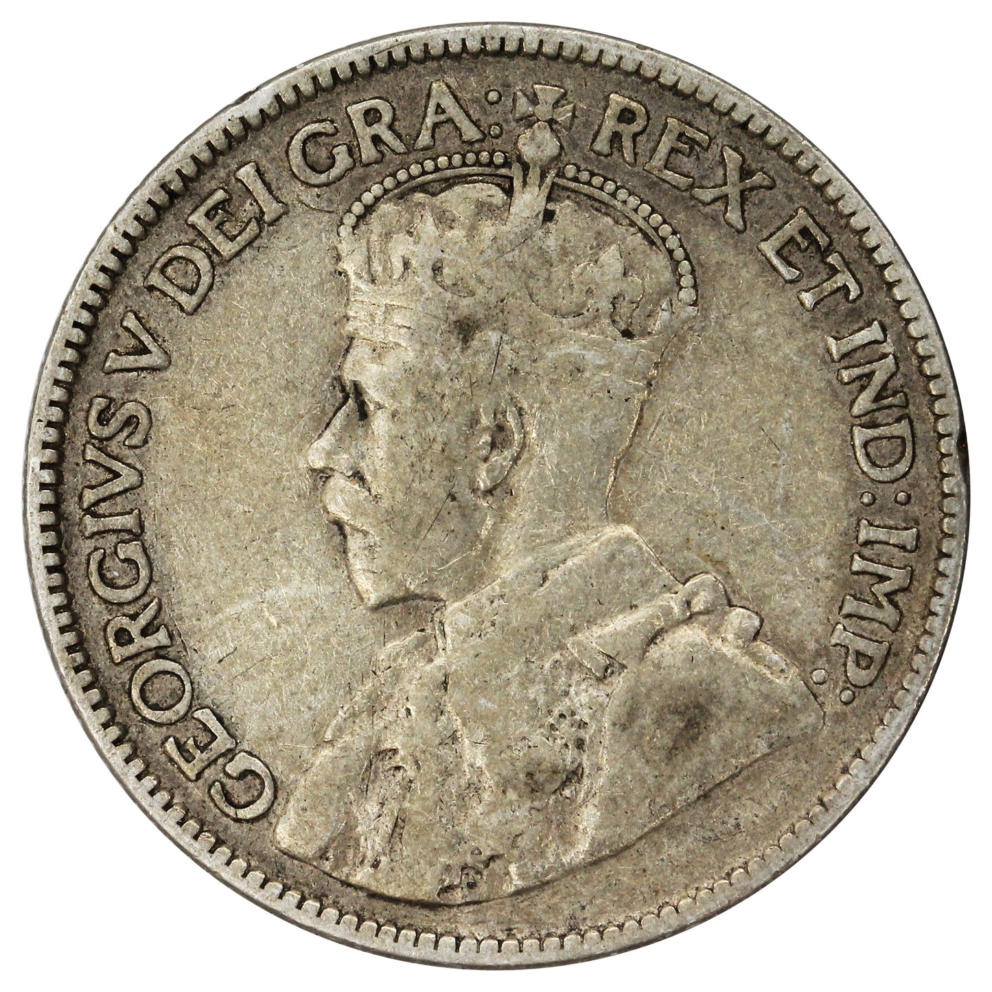 1917C Newfoundland 25-cents VG-F (VG10)