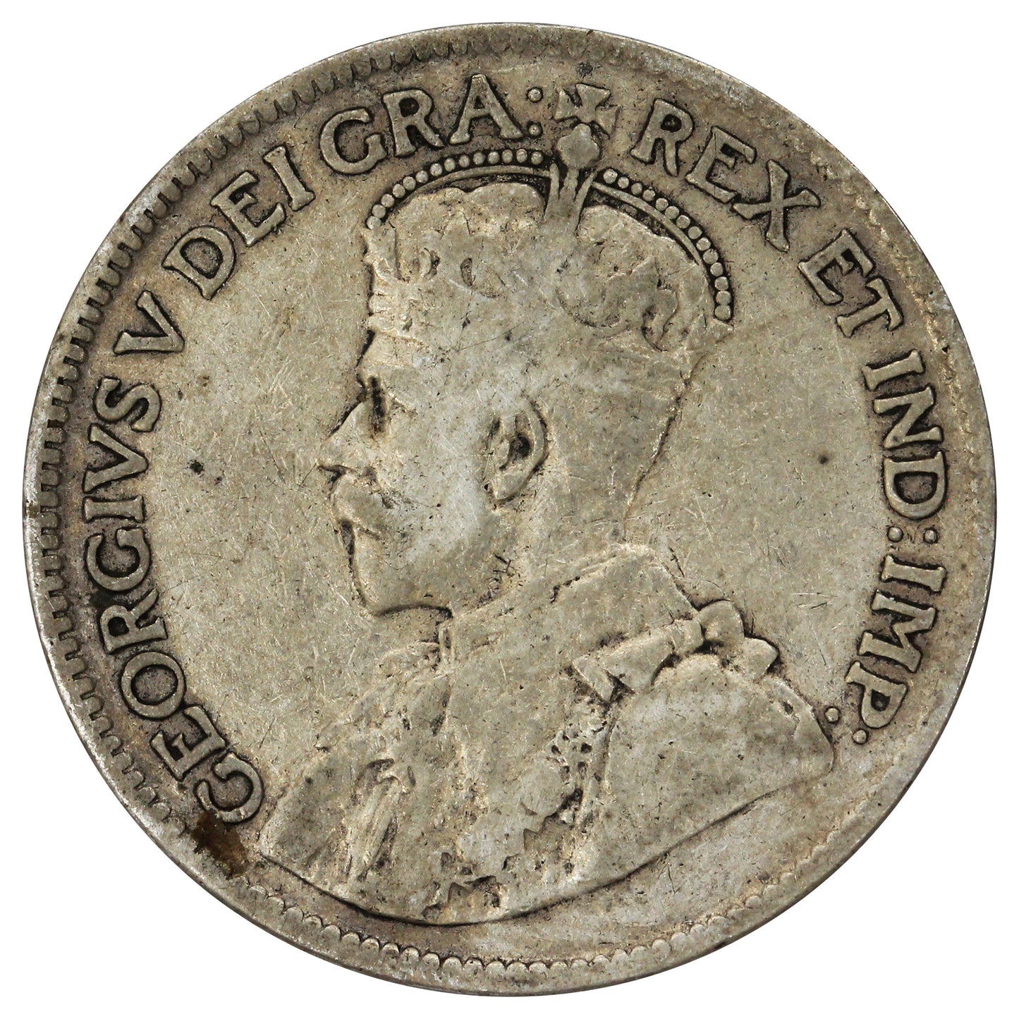 1919C Newfoundland 25-cents VG-F (VG10)