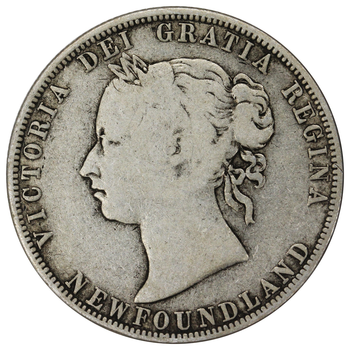 1881 Newfoundland 50-cents Good (G4)