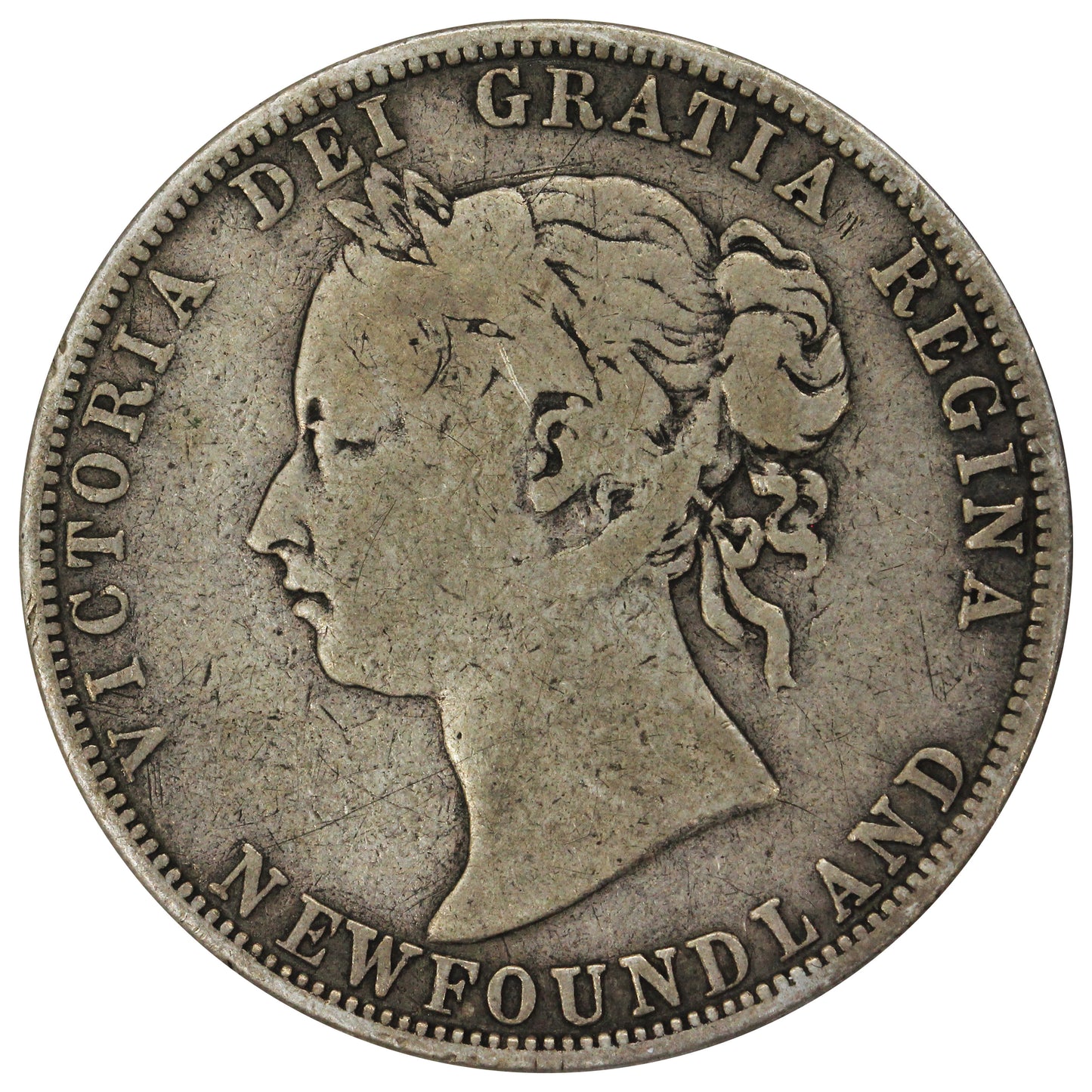 1888 Newfoundland 50-cents G-VG (G6)