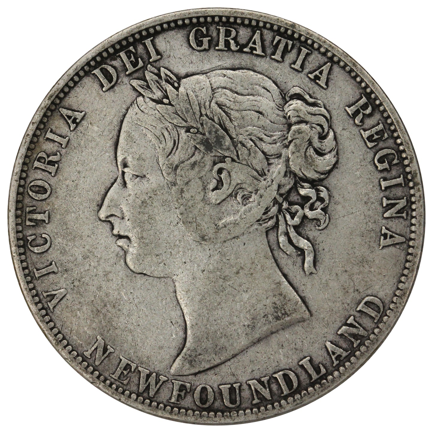1894 Newfoundland 50-cents F-VF (F15) $