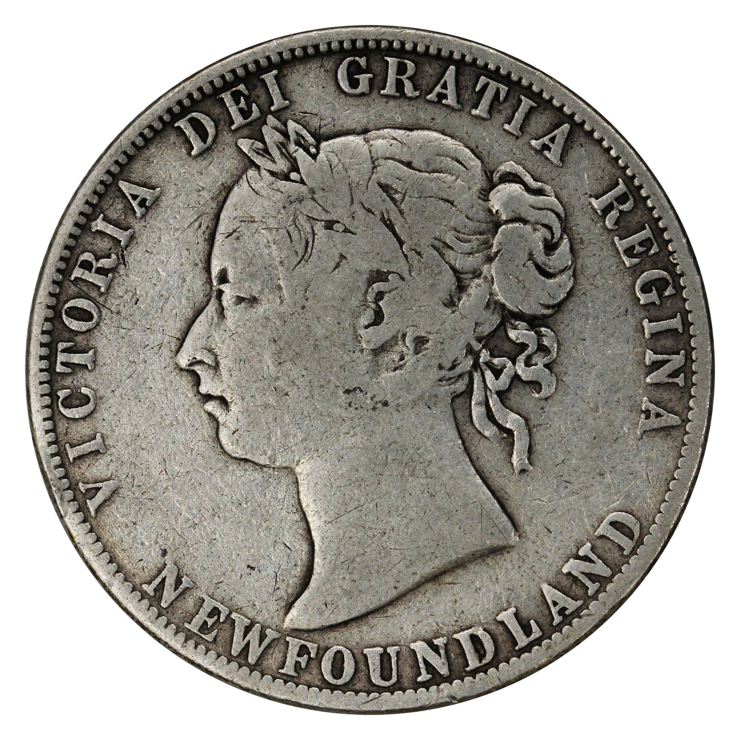 1894 Newfoundland 50-cents G-VG (G6)