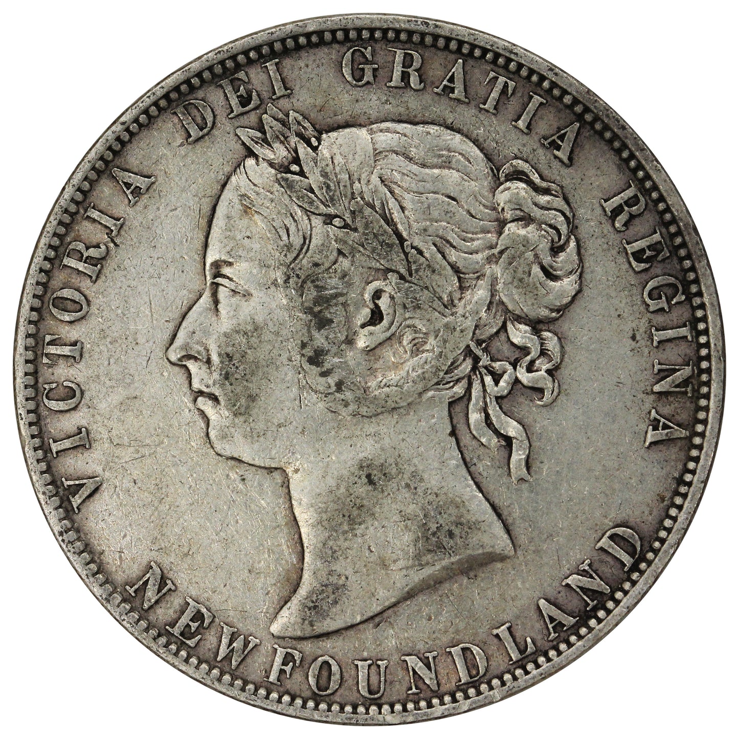 1899 Narrow 9's Newfoundland 50-cents Very Fine (VF20)