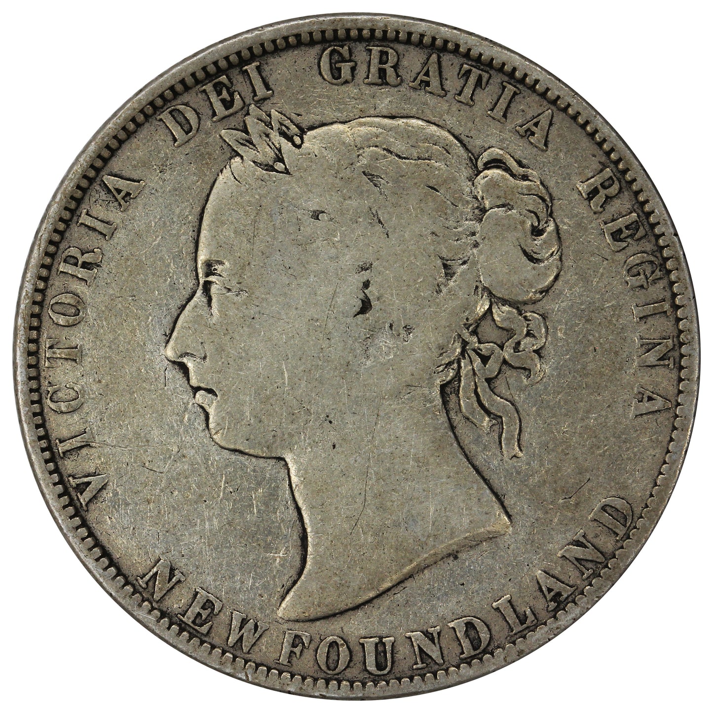 1899 Wide 9's Newfoundland 50-cents Good (G4)