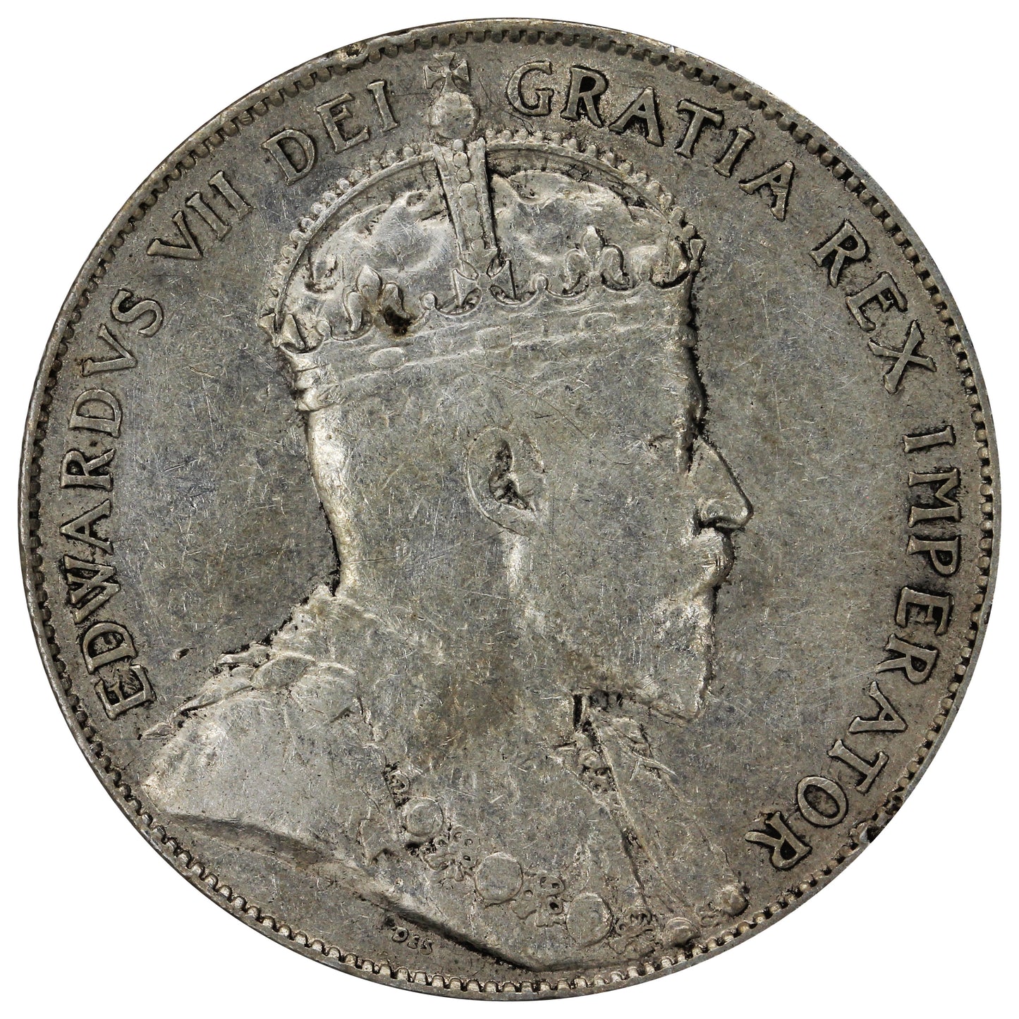 1907 Newfoundland 50-cents Very Fine (VF20)