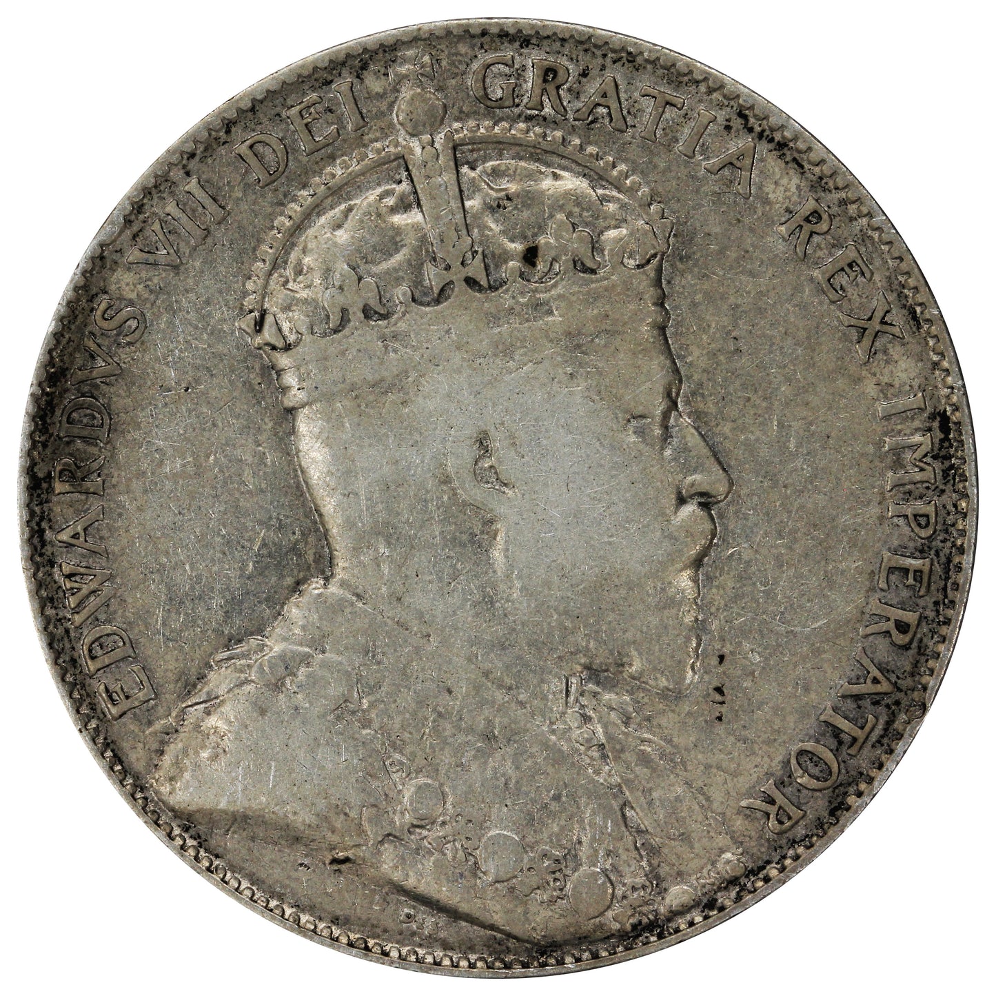 1908 Newfoundland 50-cents F-VF (F15)