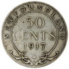 1917C Newfoundland 50-cents VG-F (VG10)