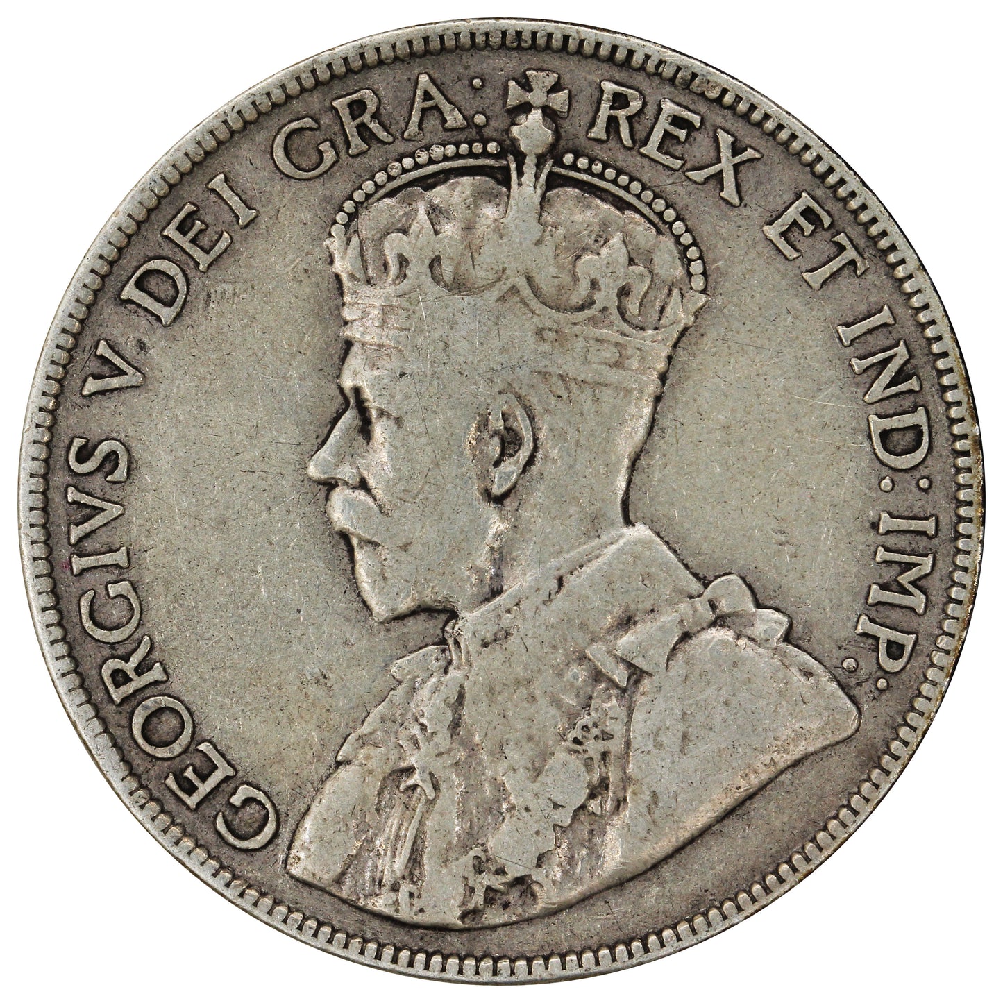 1918C Newfoundland 50-cents Fine (F12)