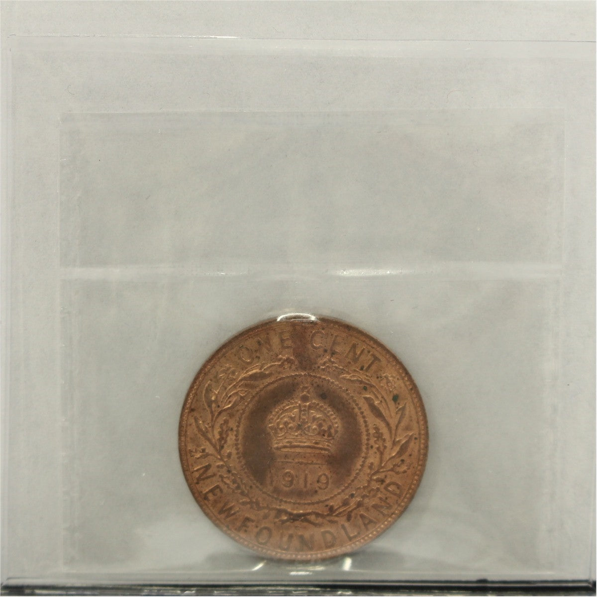 1919C Newfoundland 1-cent ICCS Certified MS64 Red & Brown (XQL 170)