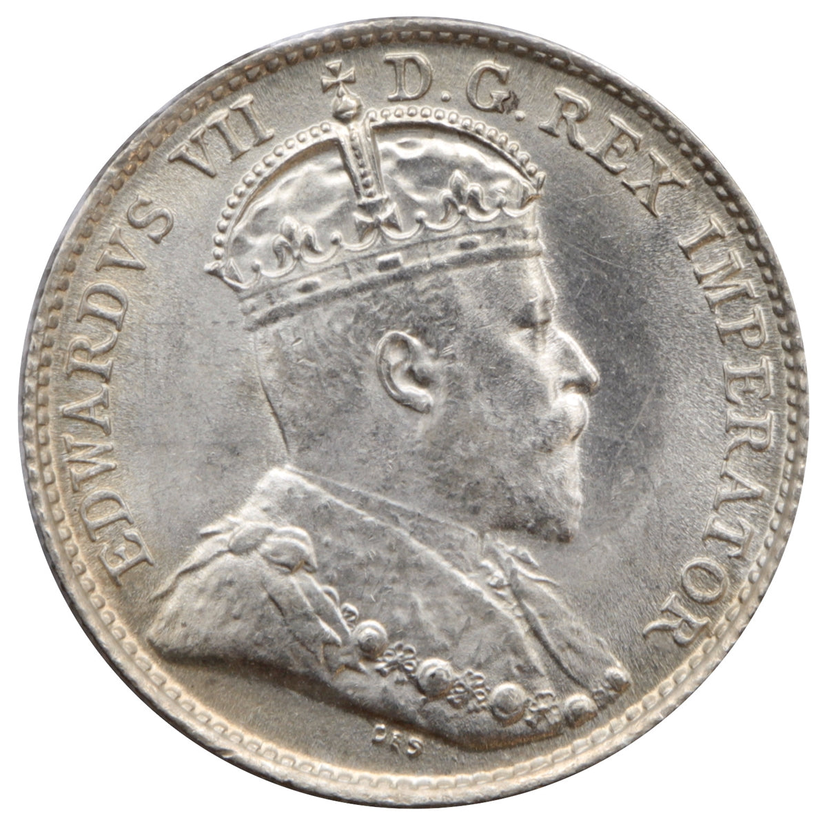 1904H Newfoundland 5-cents Brilliant Uncirculated (MS63) $