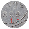 1899 Narrow 99's Newfoundland 50-cents VF-EF (VF30) $