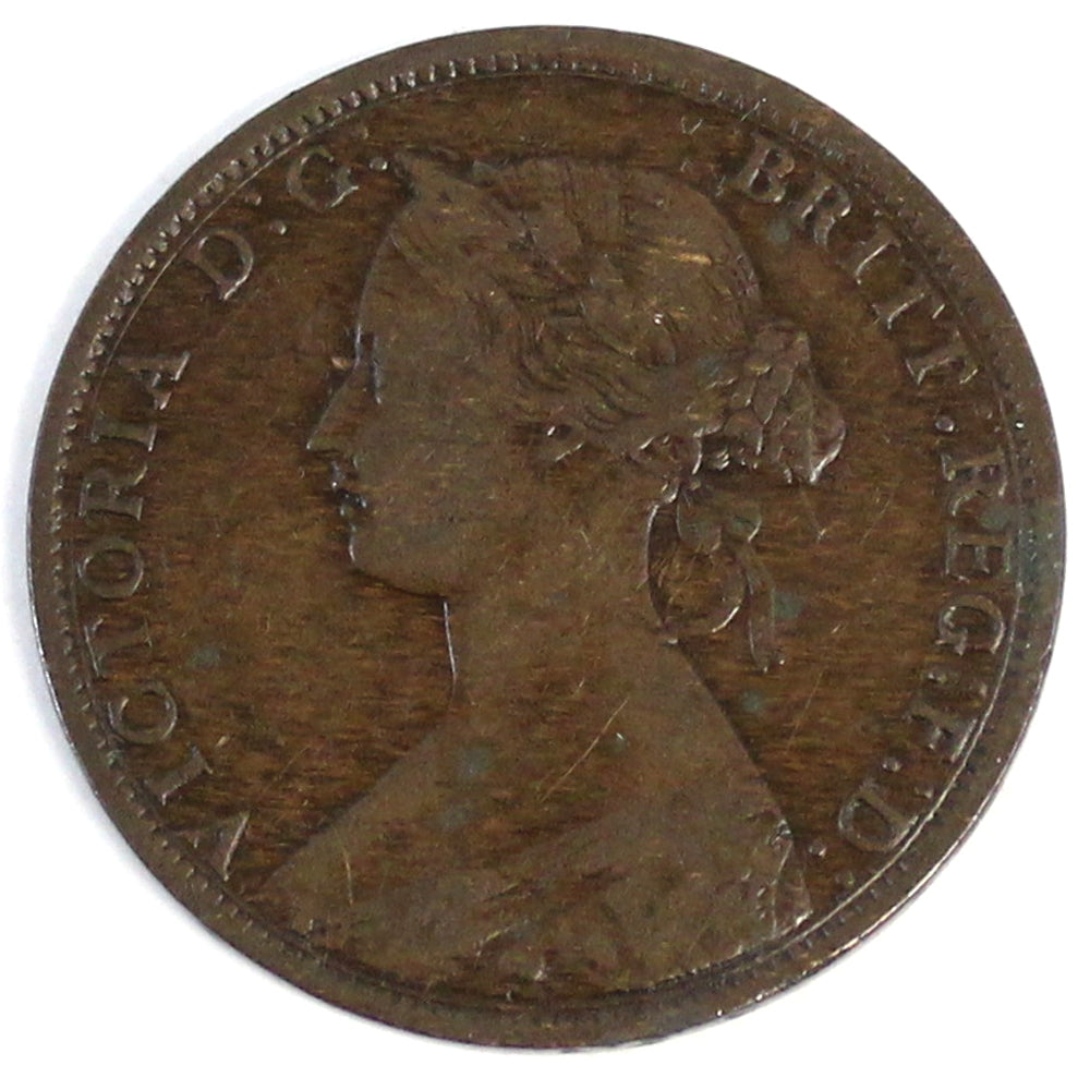 1862 Nova Scotia 1-cent Very Fine (VF20) $