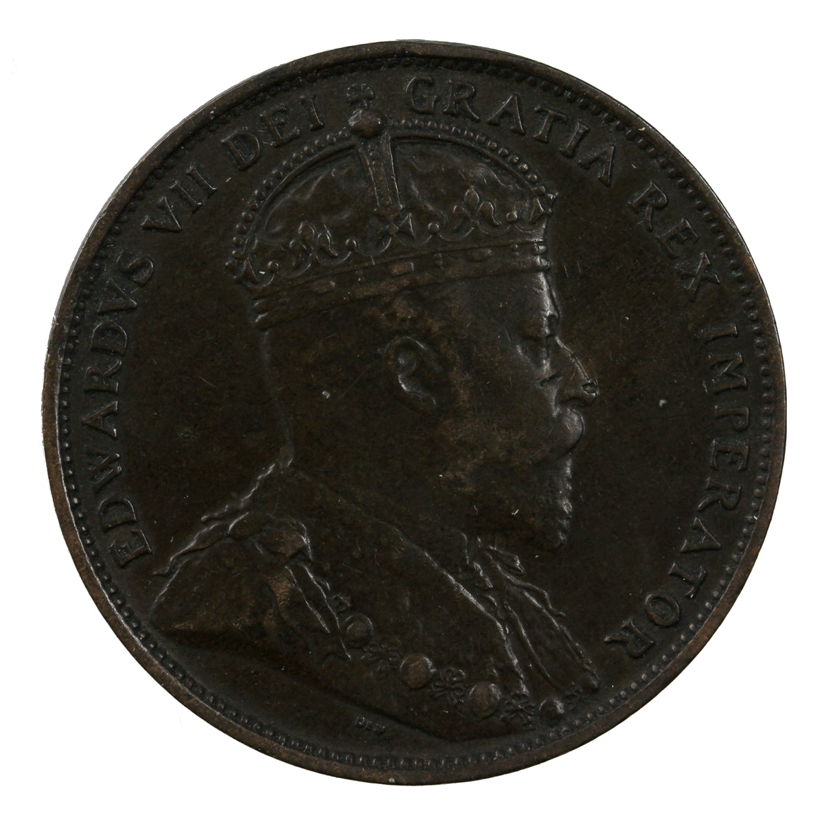 1904H Newfoundland 1-cent EF-AU (EF45) $