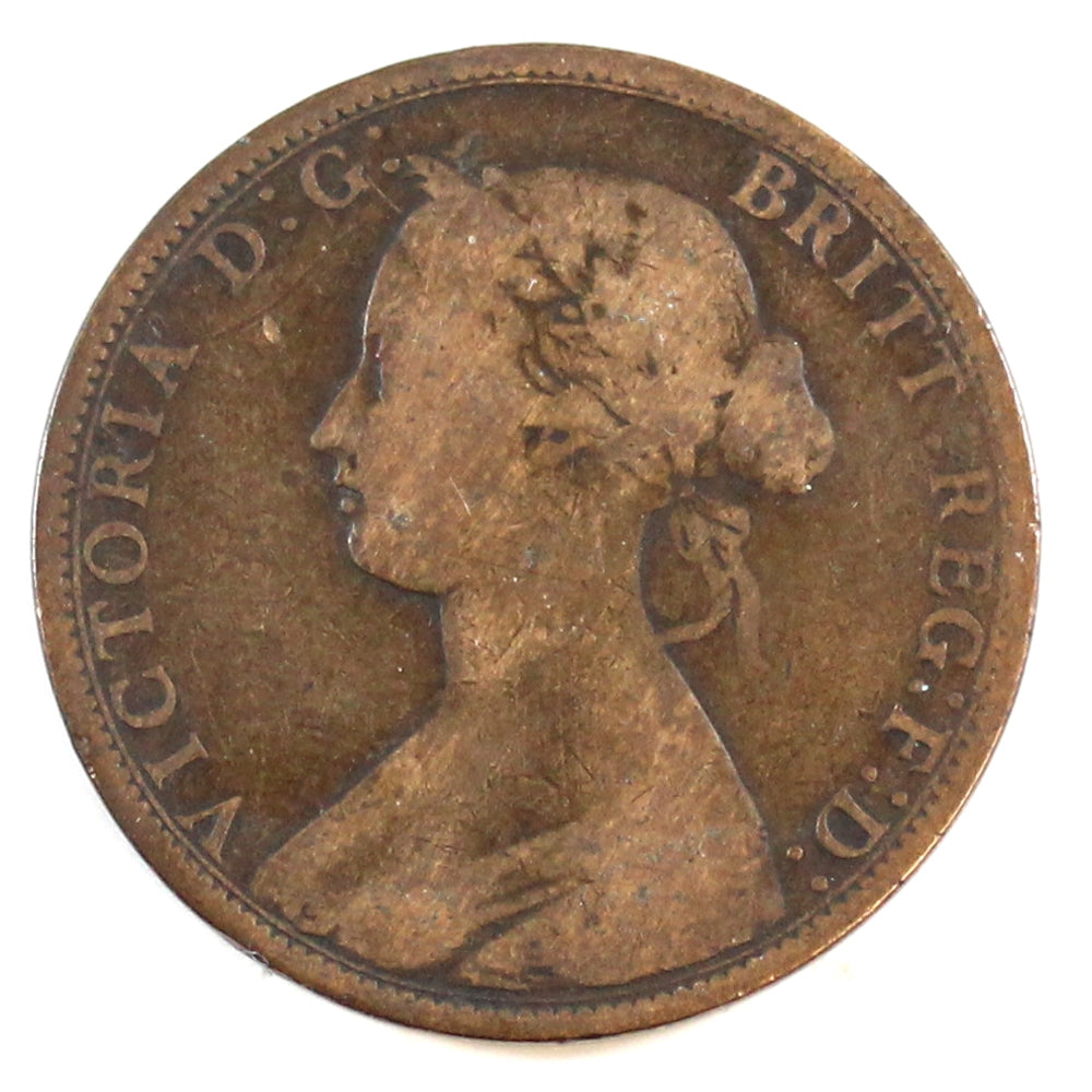 1862 Nova Scotia 1-cent G-VG (G6) $