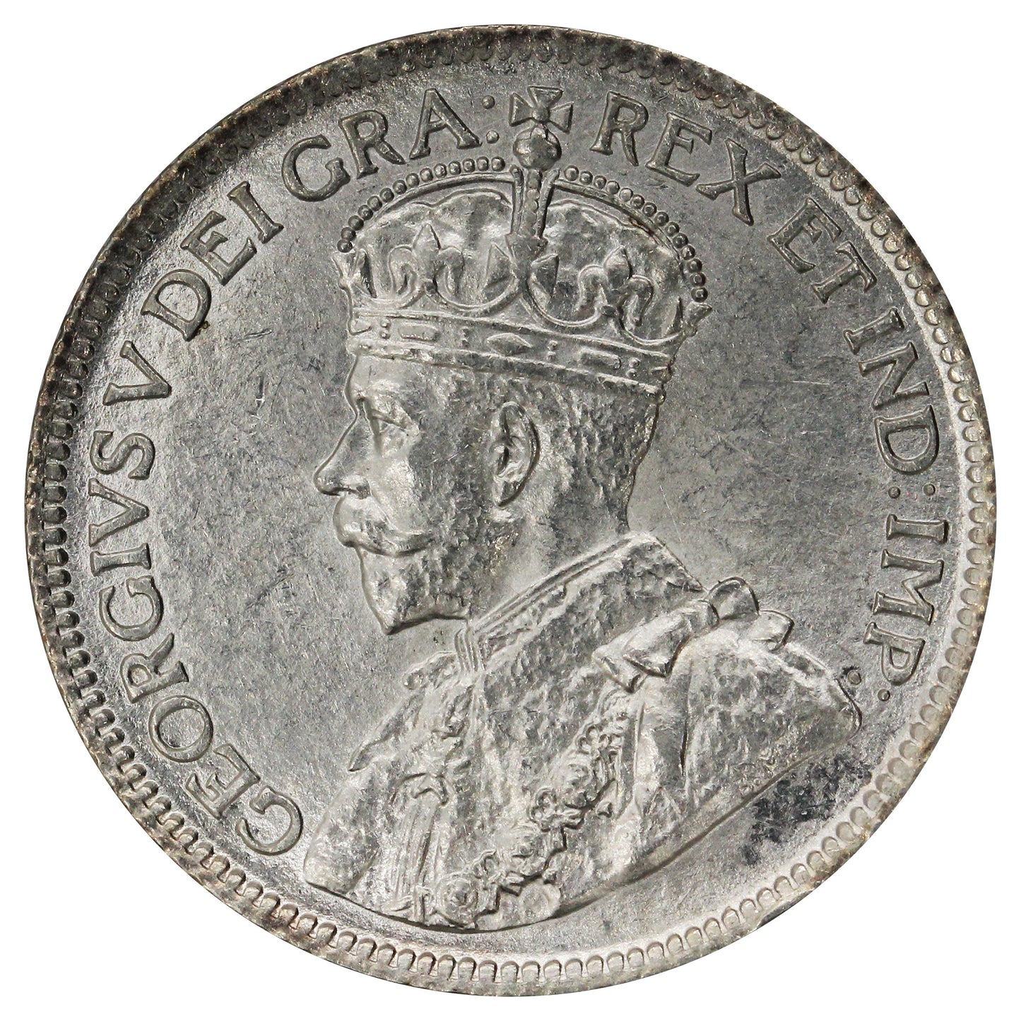 1917C Newfoundland 25-cents AU-UNC (AU55)