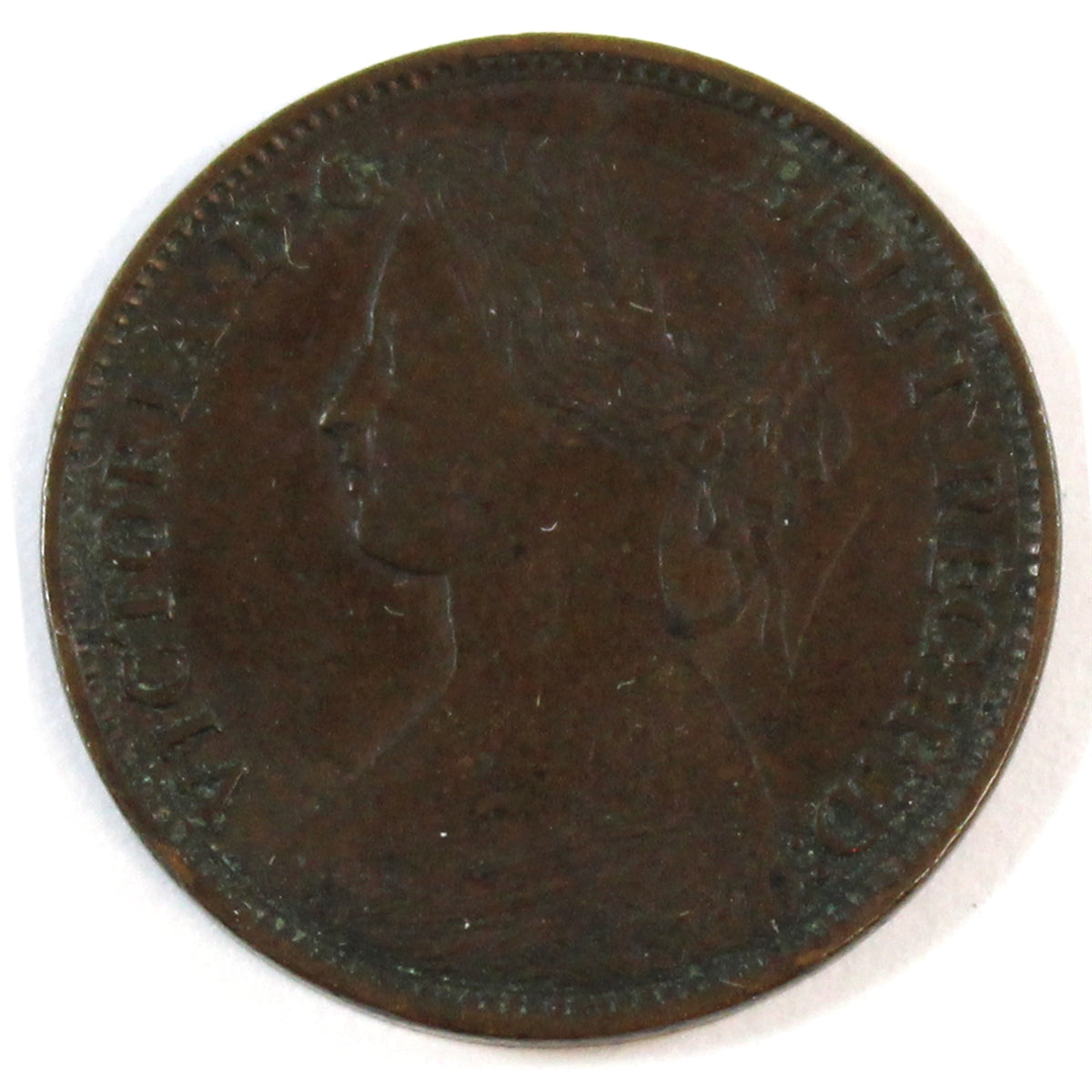 1864 Nova Scotia 1/2 Cent EF-AU (EF45)