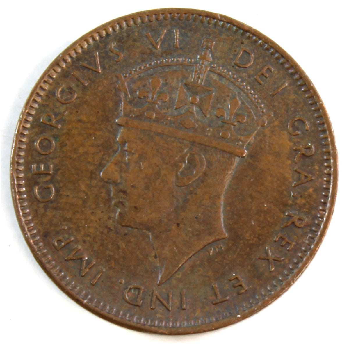 1943C Newfoundland 1-cent UNC+ Brown (MS62)