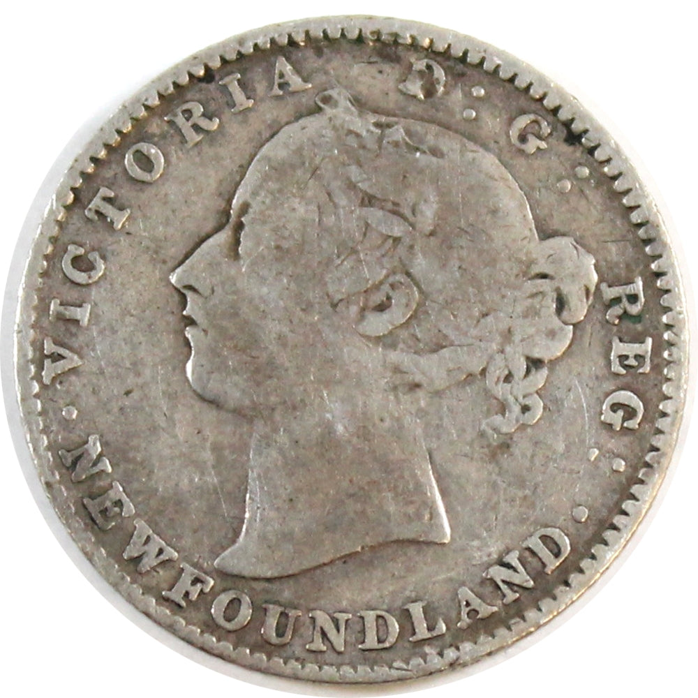 1894 Newfoundland 10-cents VG-F (VG10)