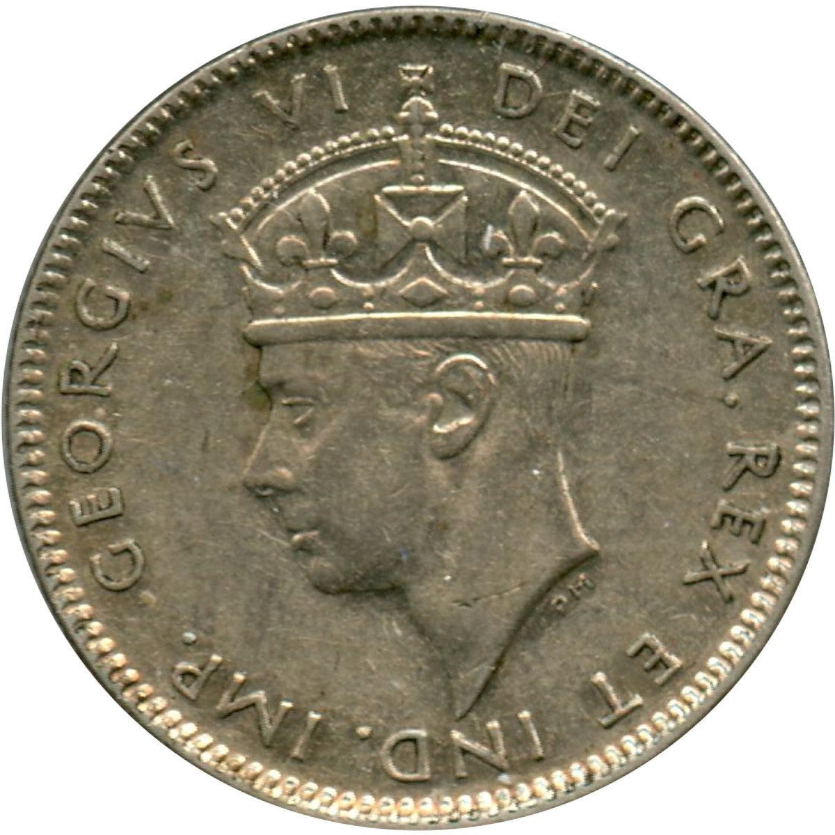 1947C Newfoundland 10-cents Extra Fine (EF40)