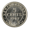1941C Newfoundland 5-cents Uncirculated (MS60) Cameo