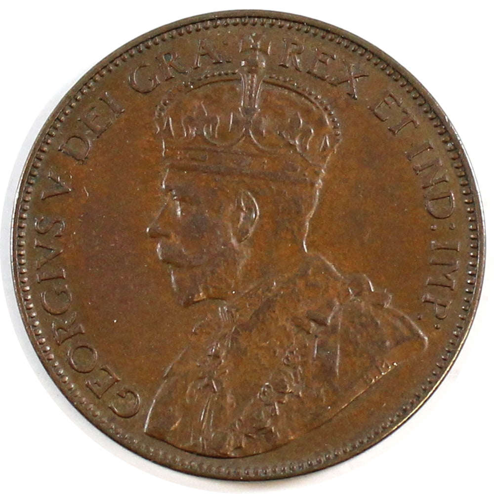 1936 Newfoundland 1-cent Almost Uncirculated (AU50)