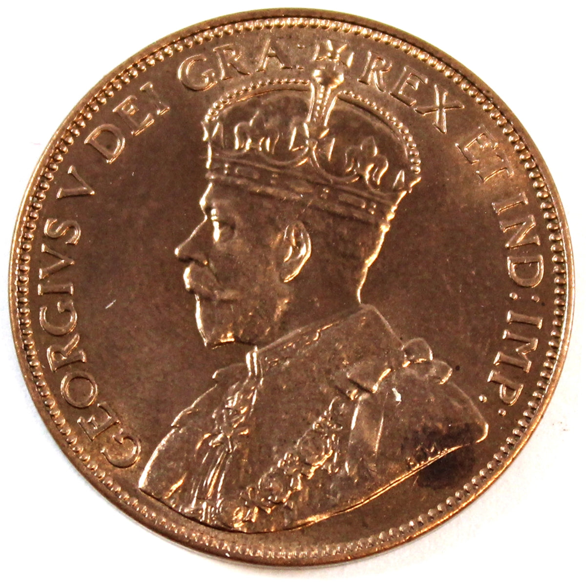 1936 Newfoundland 1-cent Choice Brilliant Uncirculated (MS64) $