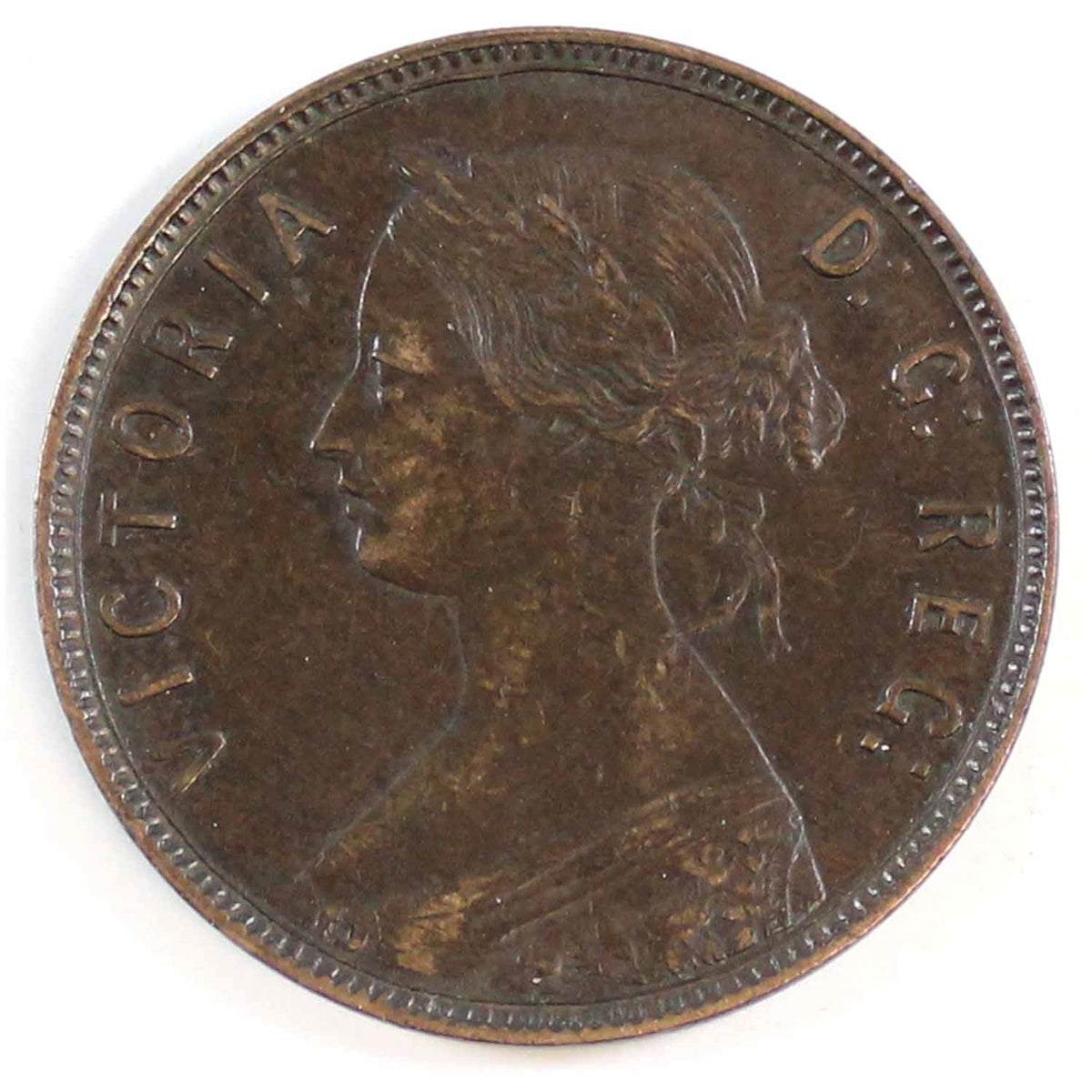 1890 Newfoundland 1-cent EF-AU (EF45) $
