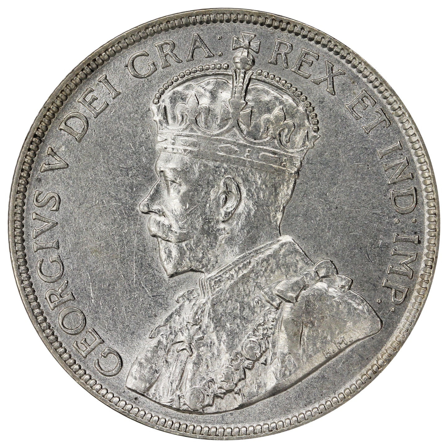 1917C Newfoundland 50-cents Extra Fine (EF40)