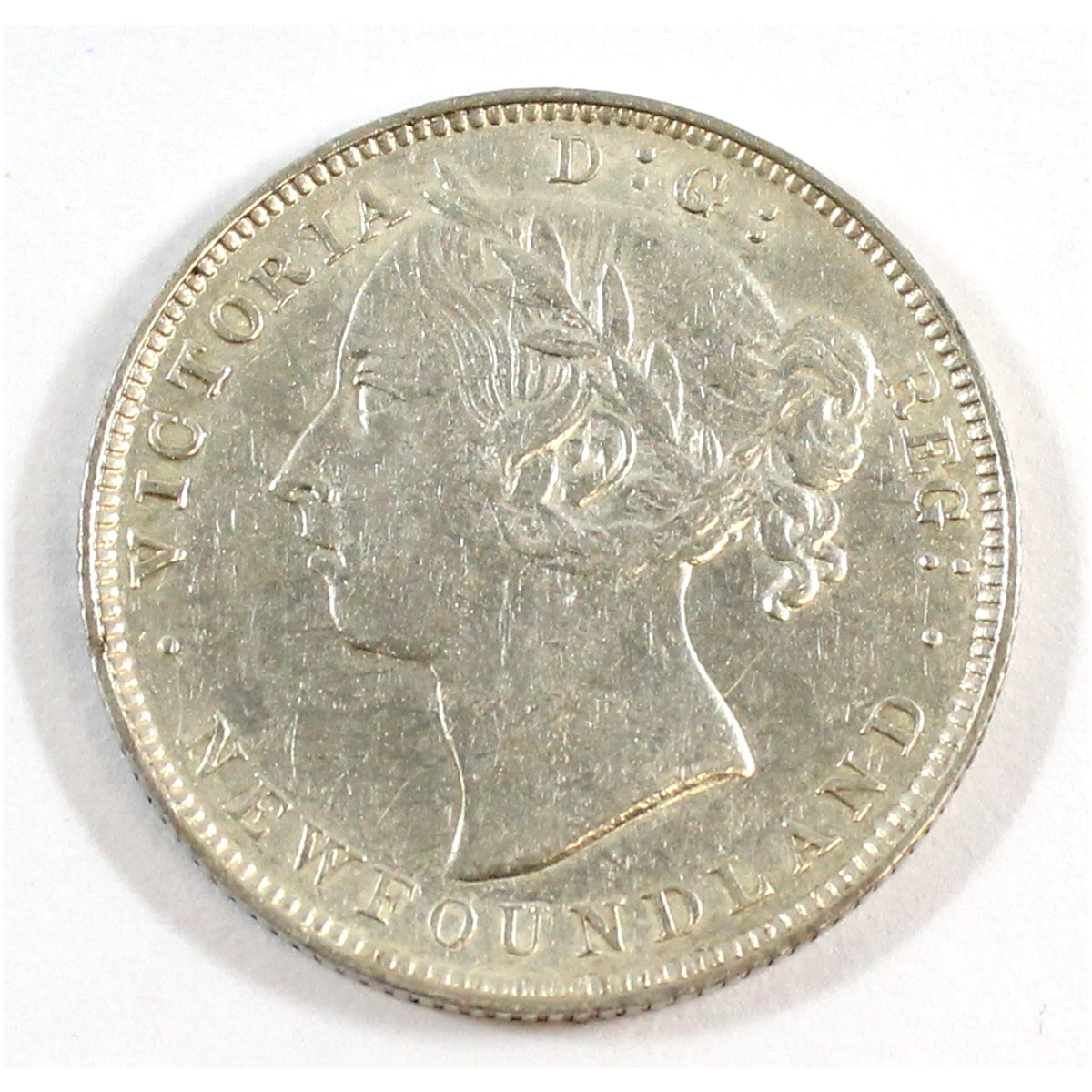 1888 Newfoundland 20-cents EF-AU (EF45) $